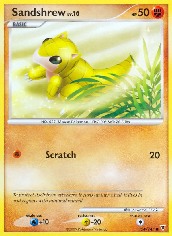 Sandshrew #124, Supreme Victors