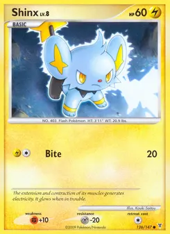 Shinx #126, Reverse Foil