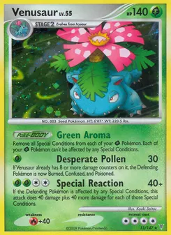 Venusaur #13, Ignition Theme Deck