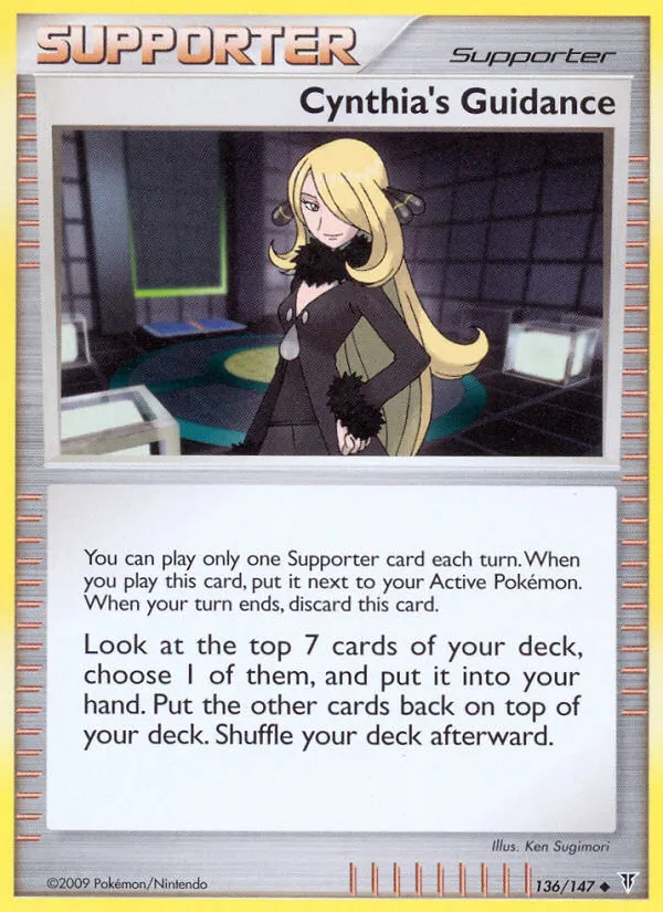 Cynthia's Guidance #136, Supreme Victors Crosshatch-2009 Player Rewards