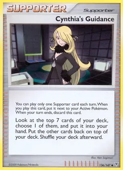 Cynthia's Guidance #136, Crosshatch-2009 Player Rewards