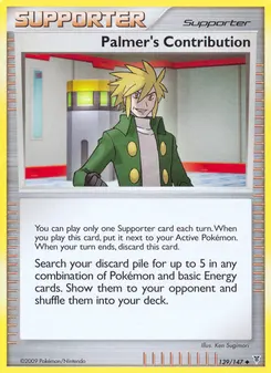 Palmer's Contribution #139, Reverse Foil