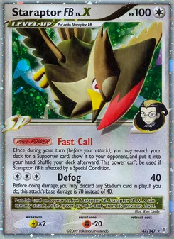 Staraptor FB LV.X #147, Standard