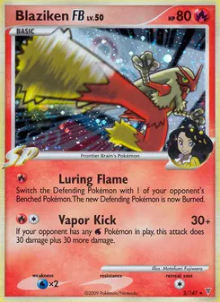 Blaziken FB #2, Reverse Foil