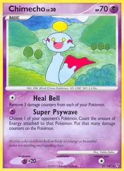 Chimecho #21, Reverse Foil