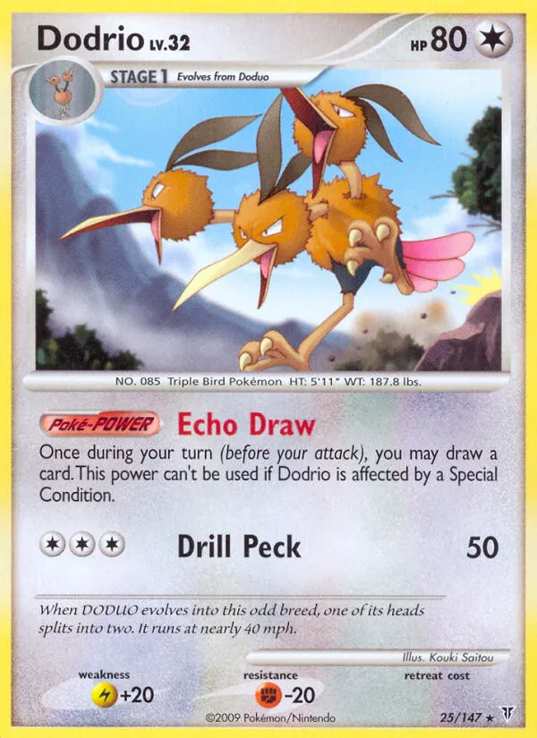 Dodrio #25, Supreme Victors Reverse Foil