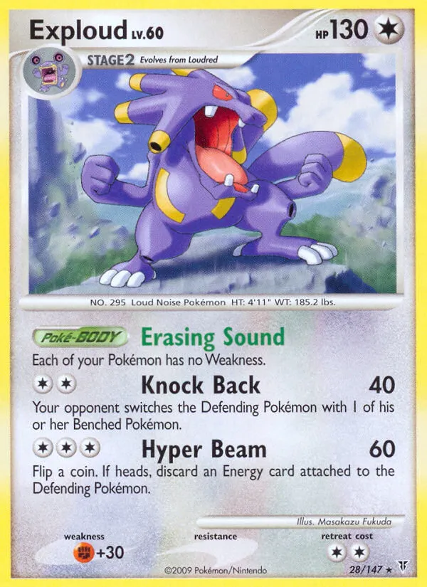 Exploud #28, Supreme Victors Reverse Foil