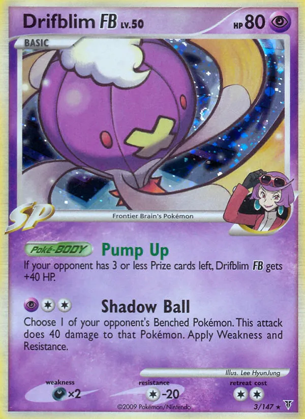 Drifblim FB #3, Supreme Victors Reverse Foil