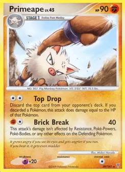 Primeape #39, Reverse Foil
