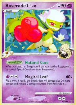 Roserade C #40, Reverse Foil