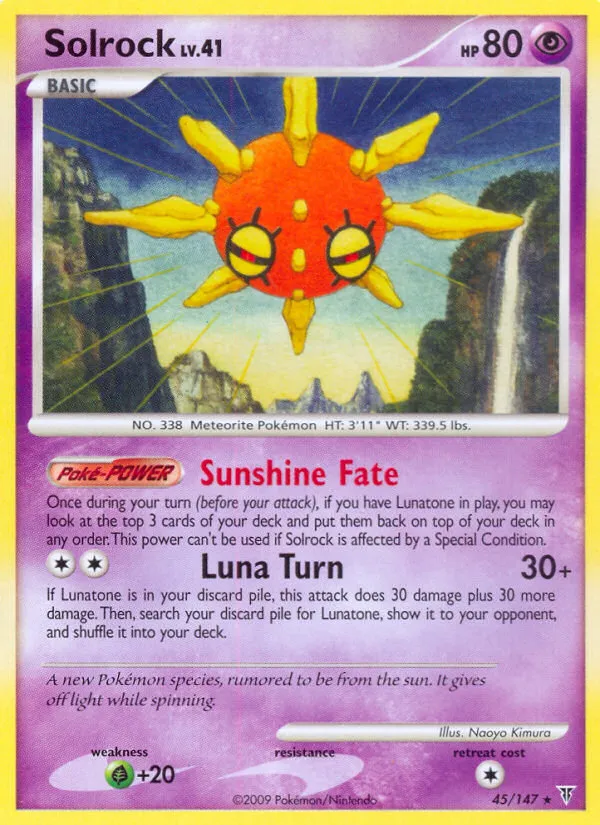 Solrock #45, Supreme Victors Reverse Foil