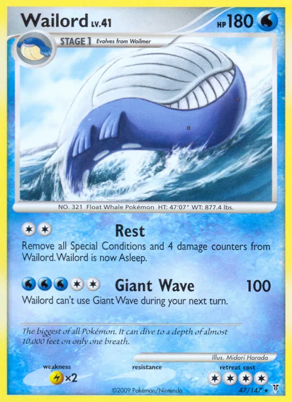Wailord #47, Supreme Victors