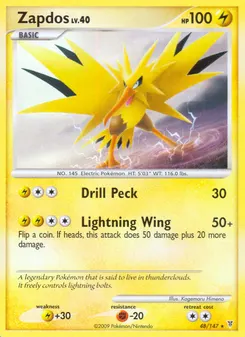 Zapdos #48, Reverse Foil