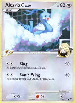 Altaria C #49, Reverse Foil