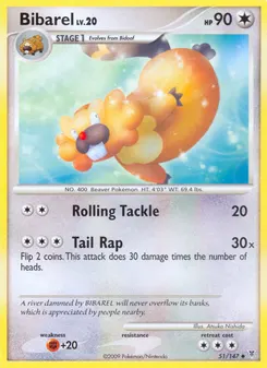 Bibarel #51, Reverse Foil