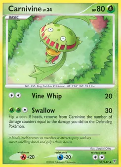 Carnivine #53, Reverse Foil