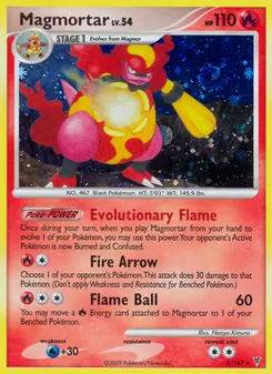 Magmortar #6, Reverse Foil