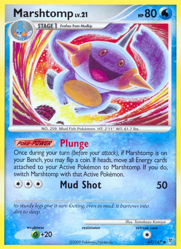 Marshtomp #67, Supreme Victors Reverse Foil