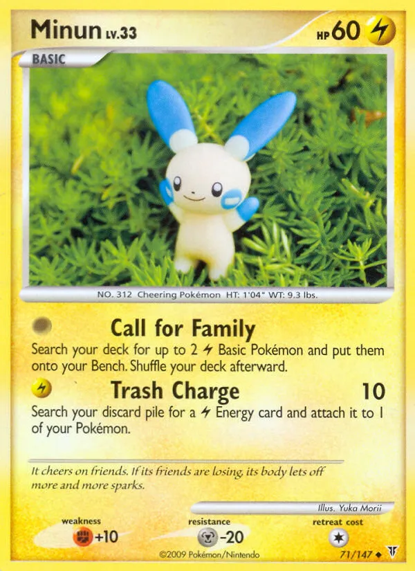 Minun #71, Supreme Victors Reverse Foil