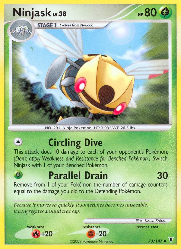 Ninjask #73, Supreme Victors Reverse Foil