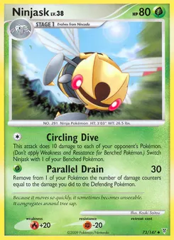 Ninjask #73, Reverse Foil