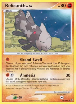Relicanth #79, Reverse Foil