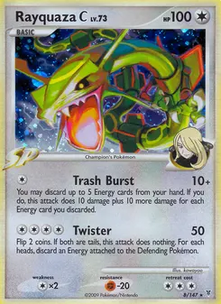 Rayquaza C #8, Cracked Ice