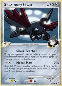 Skarmory FB #83, Crosshatch-2010 Pokemon League
