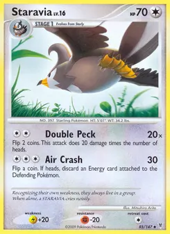Staravia #85, Reverse Foil