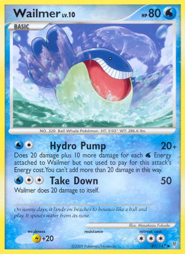 Wailmer #87, Supreme Victors Reverse Foil