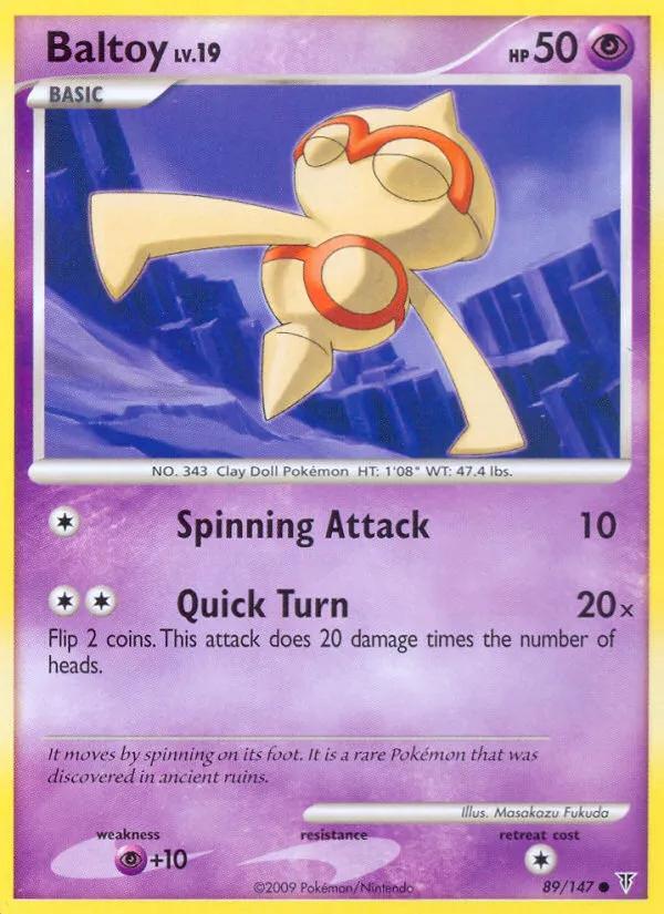 Baltoy #89, Supreme Victors Reverse Foil