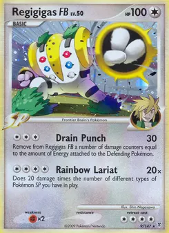 Regigigas FB #9, Reverse Foil