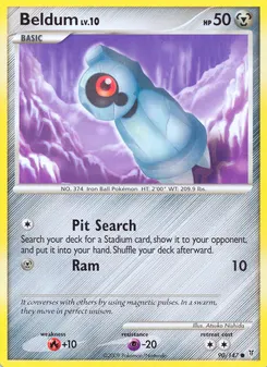 Beldum #90, Reverse Foil