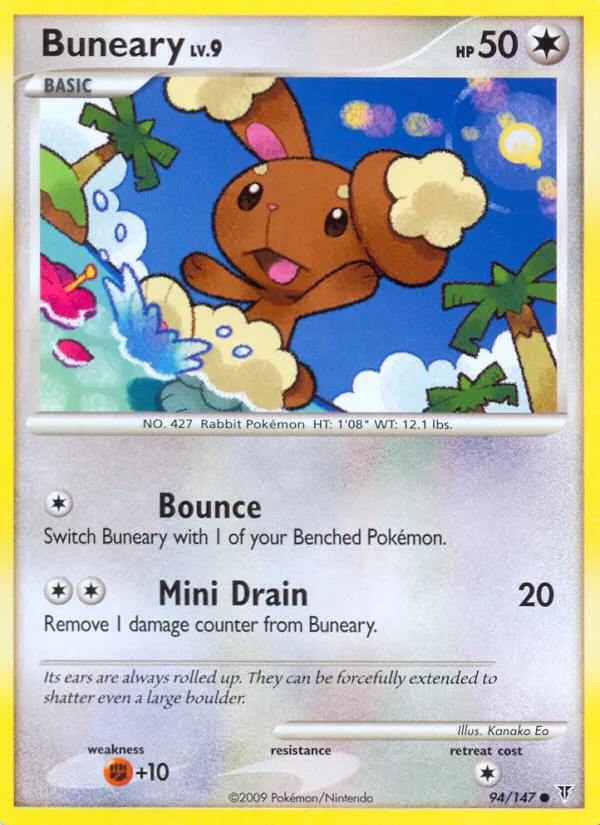 Buneary #94, Supreme Victors Reverse Foil