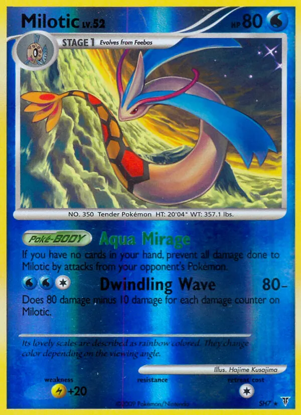 Milotic #SH7, Supreme Victors Reverse Foil