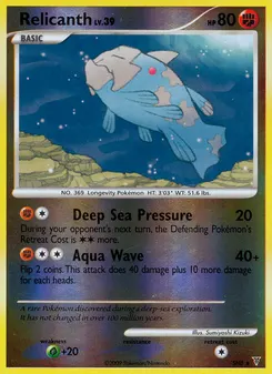 Relicanth #SH8, Reverse Foil