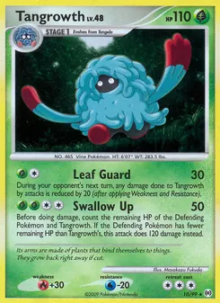 Tangrowth #10, Reverse Foil
