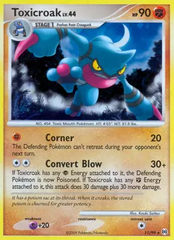 Toxicroak #11, Reverse Foil