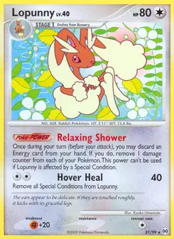 Lopunny #21, Reverse Foil