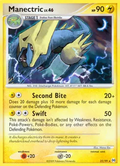 Manectric #22, Reverse Foil