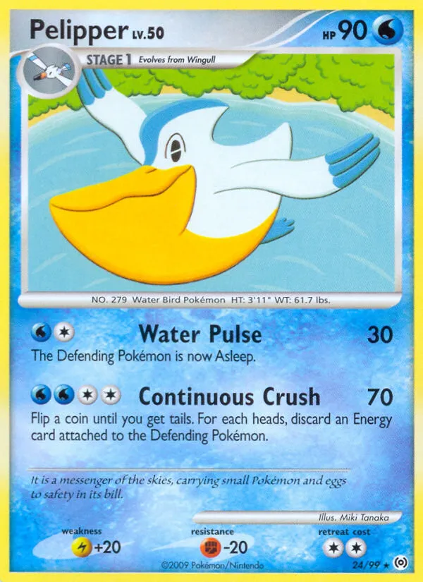 Pelipper #24, Arceus