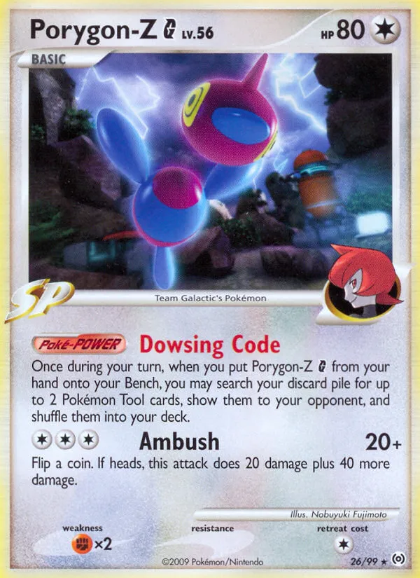 Porygon-Z G #26, Arceus