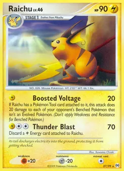 Raichu #27, Prerelease