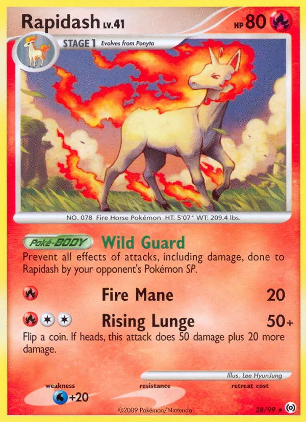 Rapidash #28, Arceus