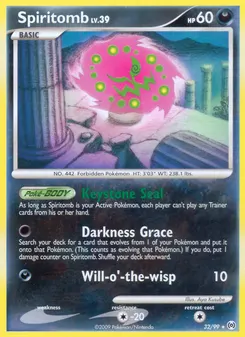 Spiritomb #32, Crosshatch-2010 Pokemon League
