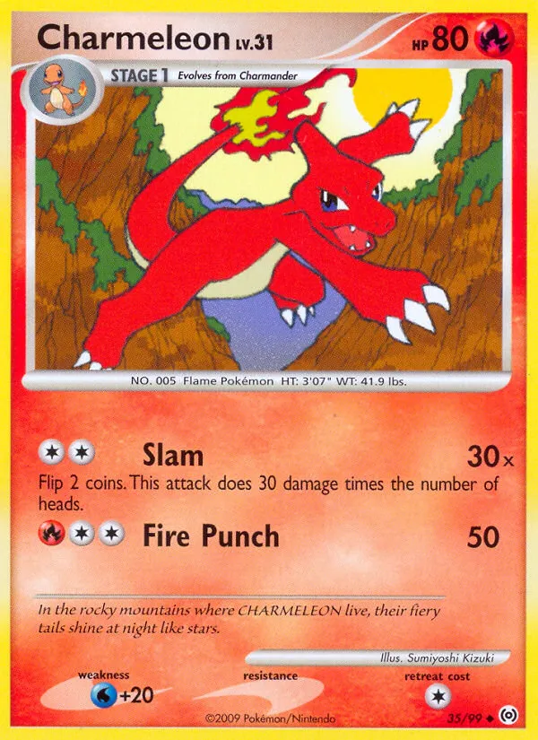 Charmeleon #35, Arceus