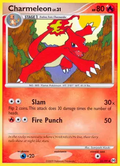 Charmeleon #35, Reverse Foil