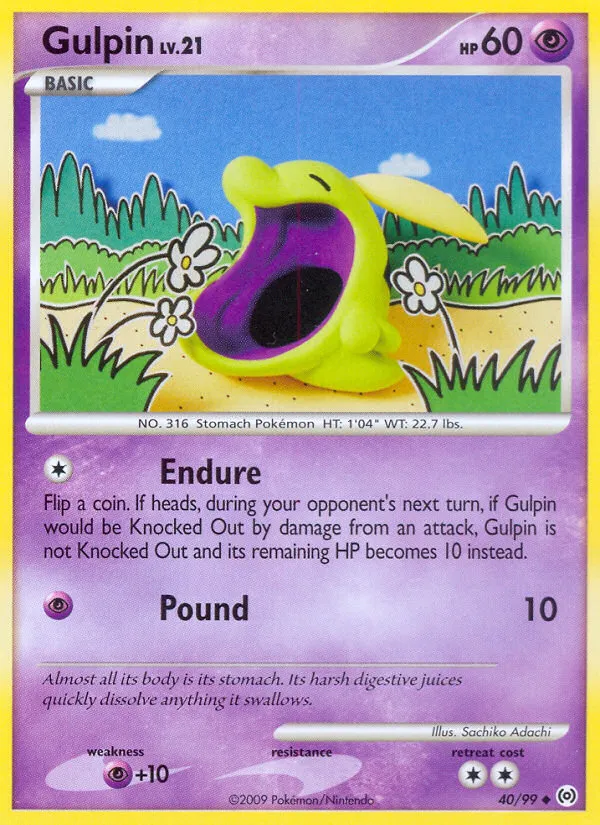 Gulpin #40, Arceus