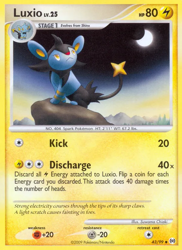 Luxio #43, Arceus