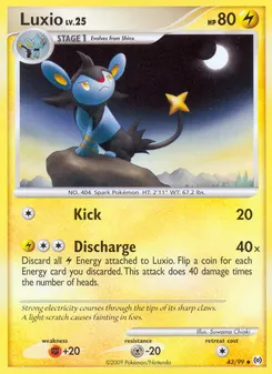 Luxio #43, Reverse Foil